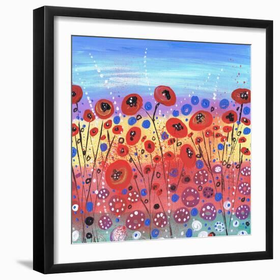 Blooms in Summer-Caroline Duncan-Framed Premium Giclee Print