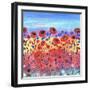 Blooms in Summer-Caroline Duncan-Framed Premium Giclee Print