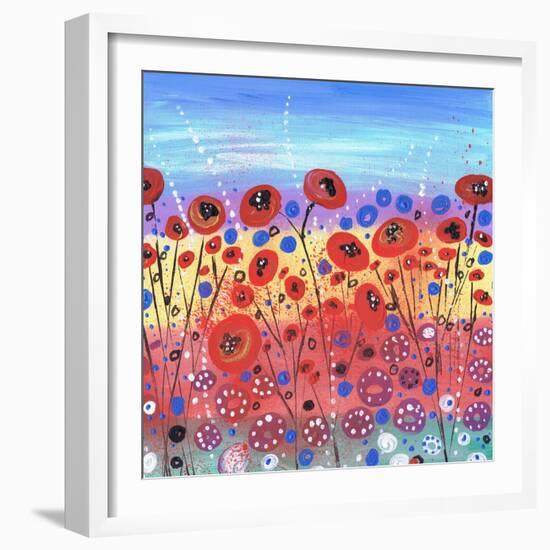 Blooms in Summer-Caroline Duncan-Framed Giclee Print