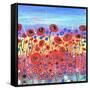 Blooms in Summer-Caroline Duncan-Framed Stretched Canvas