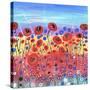 Blooms in Summer-Caroline Duncan-Stretched Canvas