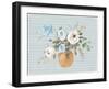 Blooms of Spring I Coastal-Danhui Nai-Framed Art Print