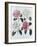 Blooms of Various Flowered Camellia-Augusta Withers-Framed Giclee Print