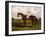 Bloomsbury, a Chestnut Racehorse with Sam Templeman Up, in a Landscape-Alfred de Prades-Framed Giclee Print