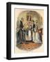 Bloomsbury Christening, C1900-George Cruikshank-Framed Giclee Print