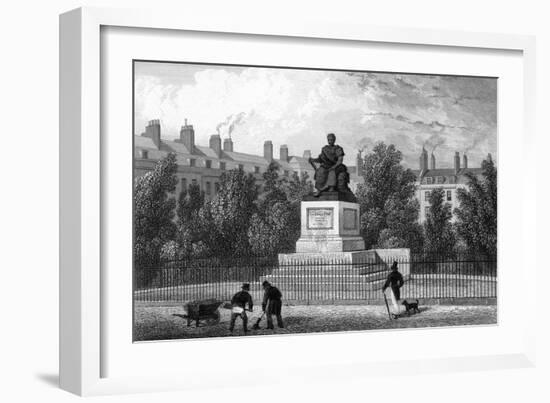 Bloomsbury Square-Thomas H Shepherd-Framed Art Print