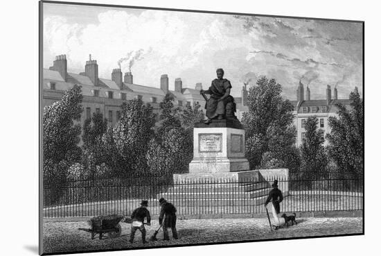 Bloomsbury Square-Thomas H Shepherd-Mounted Art Print