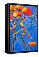 Bloomtime Four-Ruth Palmer-Framed Stretched Canvas