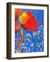 Bloomtime Three-Ruth Palmer-Framed Art Print