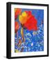 Bloomtime Three-Ruth Palmer-Framed Art Print