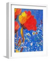 Bloomtime Three-Ruth Palmer-Framed Art Print