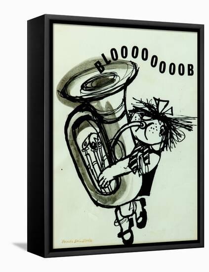 Blooooob!-Brenda Brin Booker-Framed Stretched Canvas