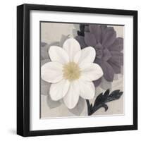 Blossom and Succulent White-Ivo Stoyanov-Framed Art Print