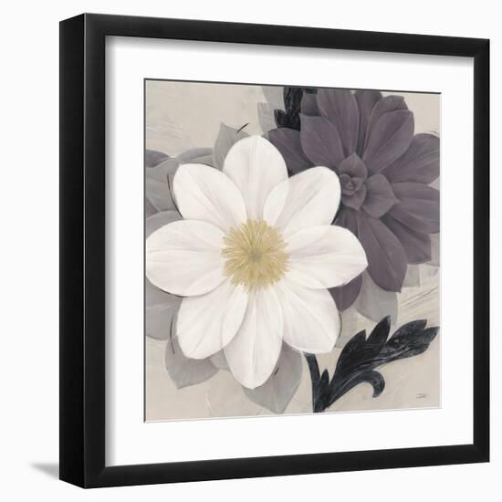 Blossom and Succulent White-Ivo Stoyanov-Framed Art Print