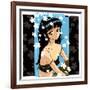 Blossom Anime Girl-Harry Briggs-Framed Giclee Print