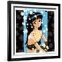 Blossom Anime Girl-Harry Briggs-Framed Giclee Print