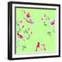 Blossom Birds-Anna Platts-Framed Giclee Print