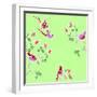 Blossom Birds-Anna Platts-Framed Giclee Print