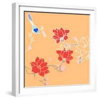 Blossom Birds-Anna Platts-Framed Giclee Print