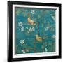 Blossom Blues-Daphne Brissonnet-Framed Art Print