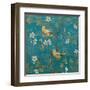 Blossom Blues-Daphne Brissonnet-Framed Art Print