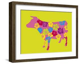 Blossom Cow-Lyonel Maillot-Framed Art Print