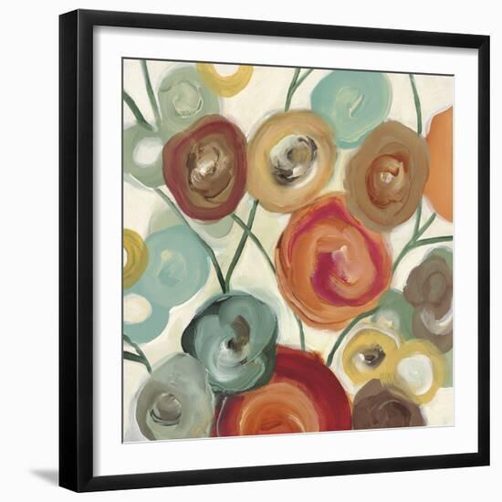 Blossom I-Cat Tesla-Framed Art Print