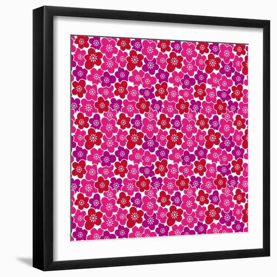 Blossom Party-null-Framed Giclee Print