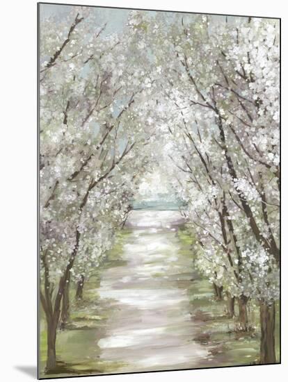 Blossom Pathway-Allison Pearce-Mounted Art Print