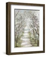 Blossom Pathway-Allison Pearce-Framed Art Print