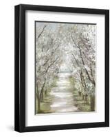 Blossom Pathway-Allison Pearce-Framed Art Print