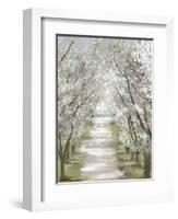 Blossom Pathway-Allison Pearce-Framed Art Print