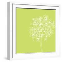 Blossom Pop Citron-Jan Weiss-Framed Art Print