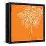Blossom Pop Orange-Jan Weiss-Framed Stretched Canvas