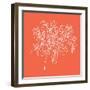 Blossom Pop Tangerine-Jan Weiss-Framed Art Print