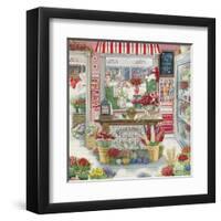 Blossom's Flower Shoppe-Janet Kruskamp-Framed Art Print