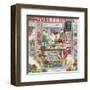 Blossom's Flower Shoppe-Janet Kruskamp-Framed Art Print