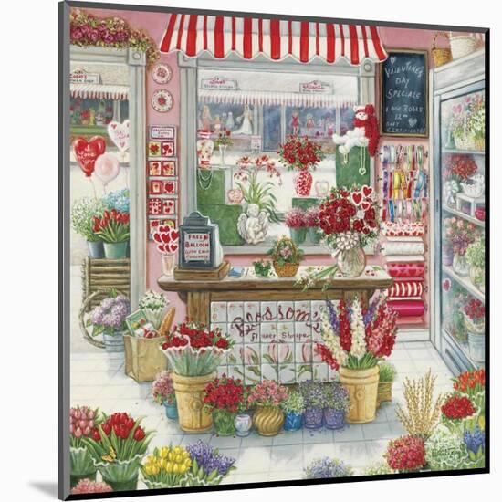 Blossom's Flower Shoppe-Janet Kruskamp-Mounted Art Print
