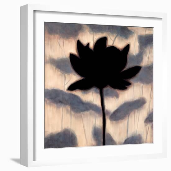 Blossom Silhouette I-Erin Lange-Framed Art Print