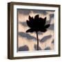 Blossom Silhouette I-Erin Lange-Framed Art Print