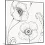 Blossom Sketches I-Daphne Brissonnet-Mounted Art Print