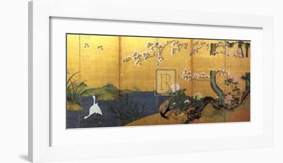 Blossom Time-18th Century Chinese School-Framed Art Print