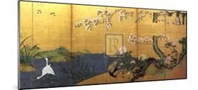 Blossom Time-18th Century Chinese School-Mounted Art Print