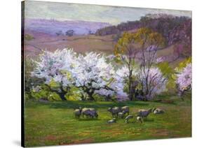 Blossom Time-Edward Henry Potthast-Stretched Canvas