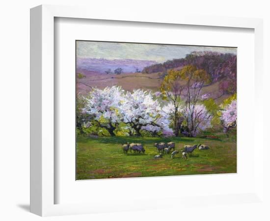 Blossom Time-Edward Henry Potthast-Framed Premium Giclee Print