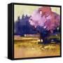 Blossom-Lou Wall-Framed Stretched Canvas