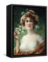 Blossoming Beauty-Emile Vernon-Framed Stretched Canvas