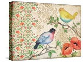 Blossoming Birds I-Paul Brent-Stretched Canvas