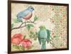 Blossoming Birds II-Paul Brent-Framed Art Print