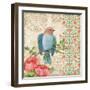 Blossoming Birds Sq I-Paul Brent-Framed Art Print